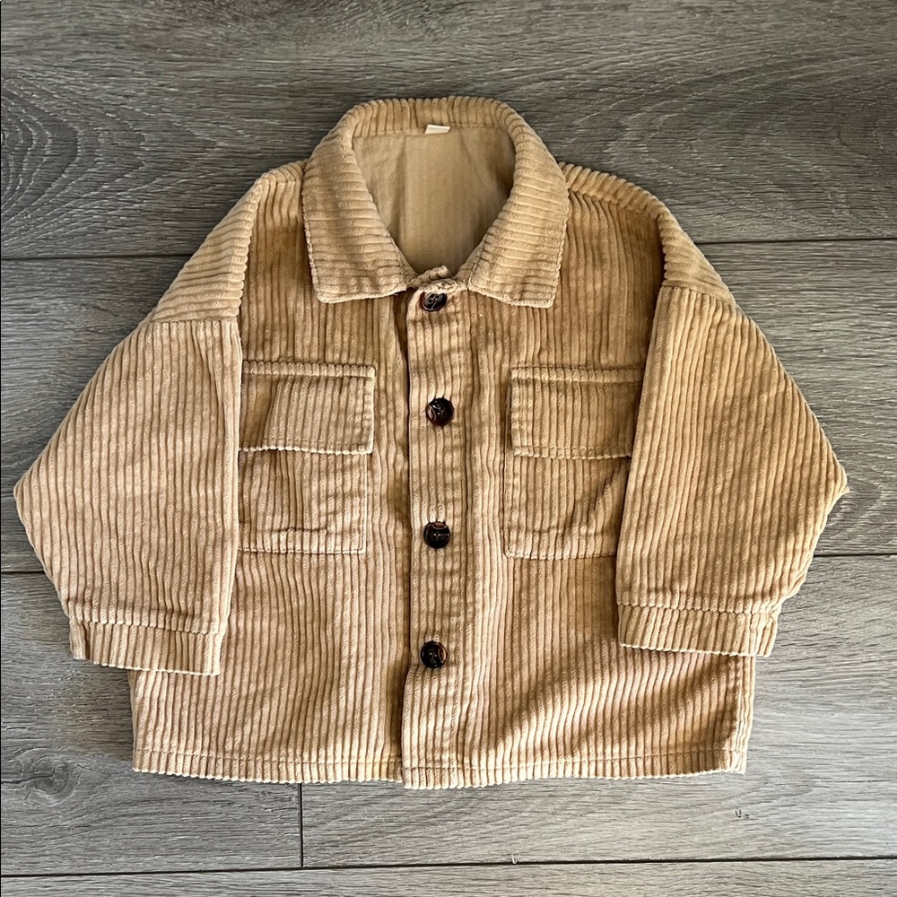 Tan Corduroy Jacket